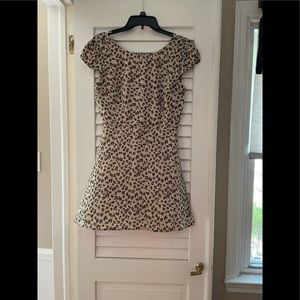 Abercrombie leopard print dress